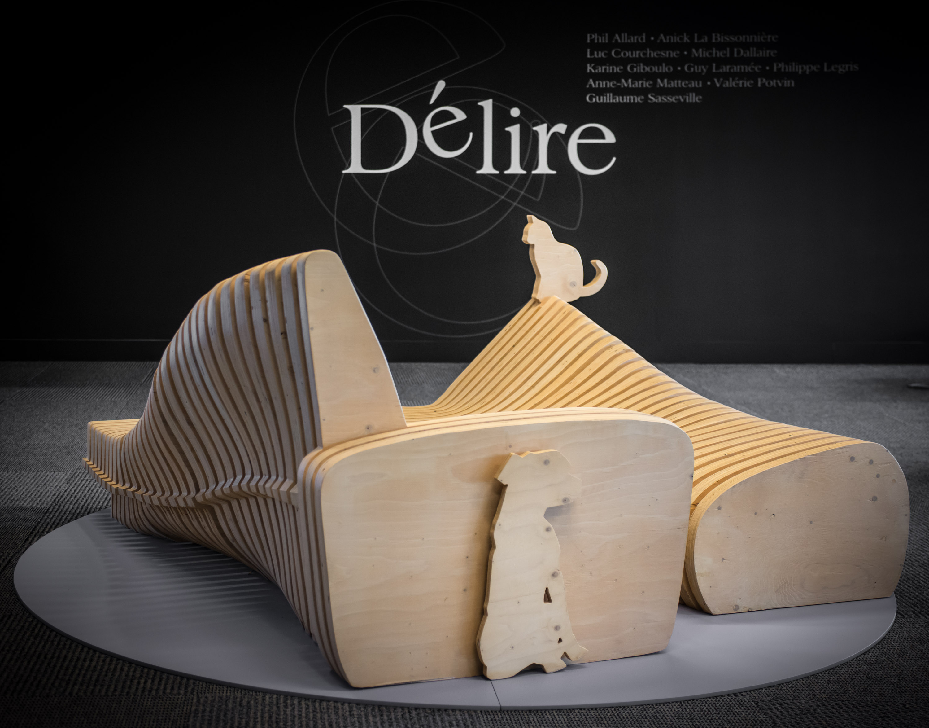 Exposition Délire, BAnQ, 2015